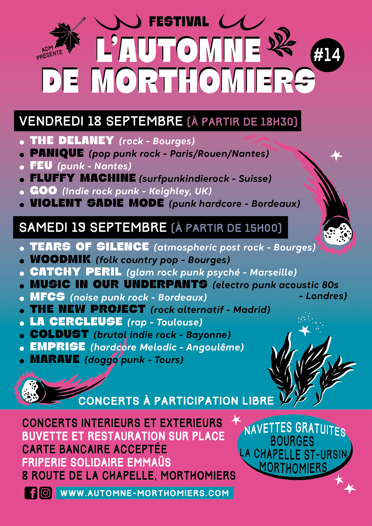 Flyer verso ADM 2026